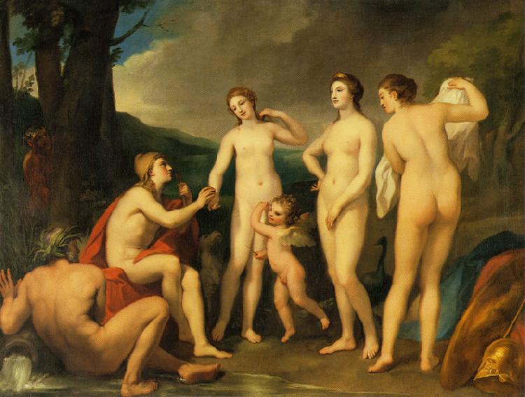 Anton Raphael Mengs The Judgment of Paris oil painting picture
